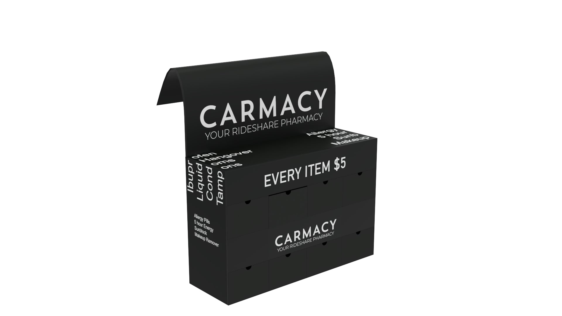 Load video: Carmacy Driver Display Case