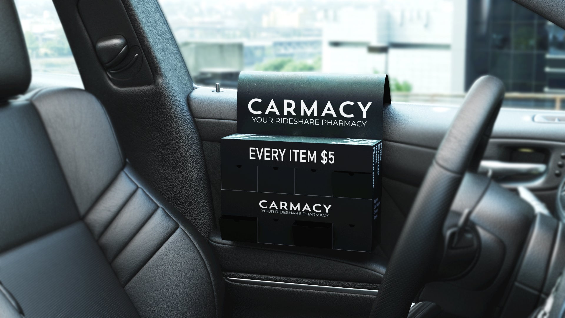 Carmacy Driver Side Display Case with Inventory - carmacy